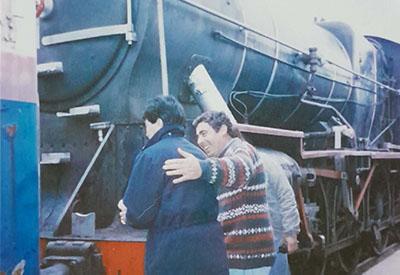 Llegada del tren