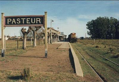 Tren en el andén