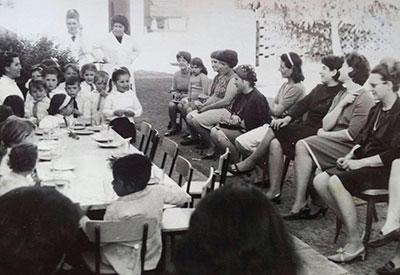 Clases en el patio